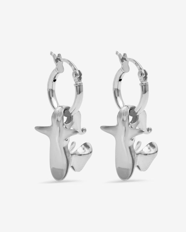 James Merry - Volubein Earrings - (Silver)