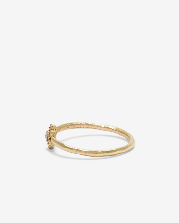 Noguchi Bijoux - Women's 7 Brown Diamond Ring - (Yellow Gold)