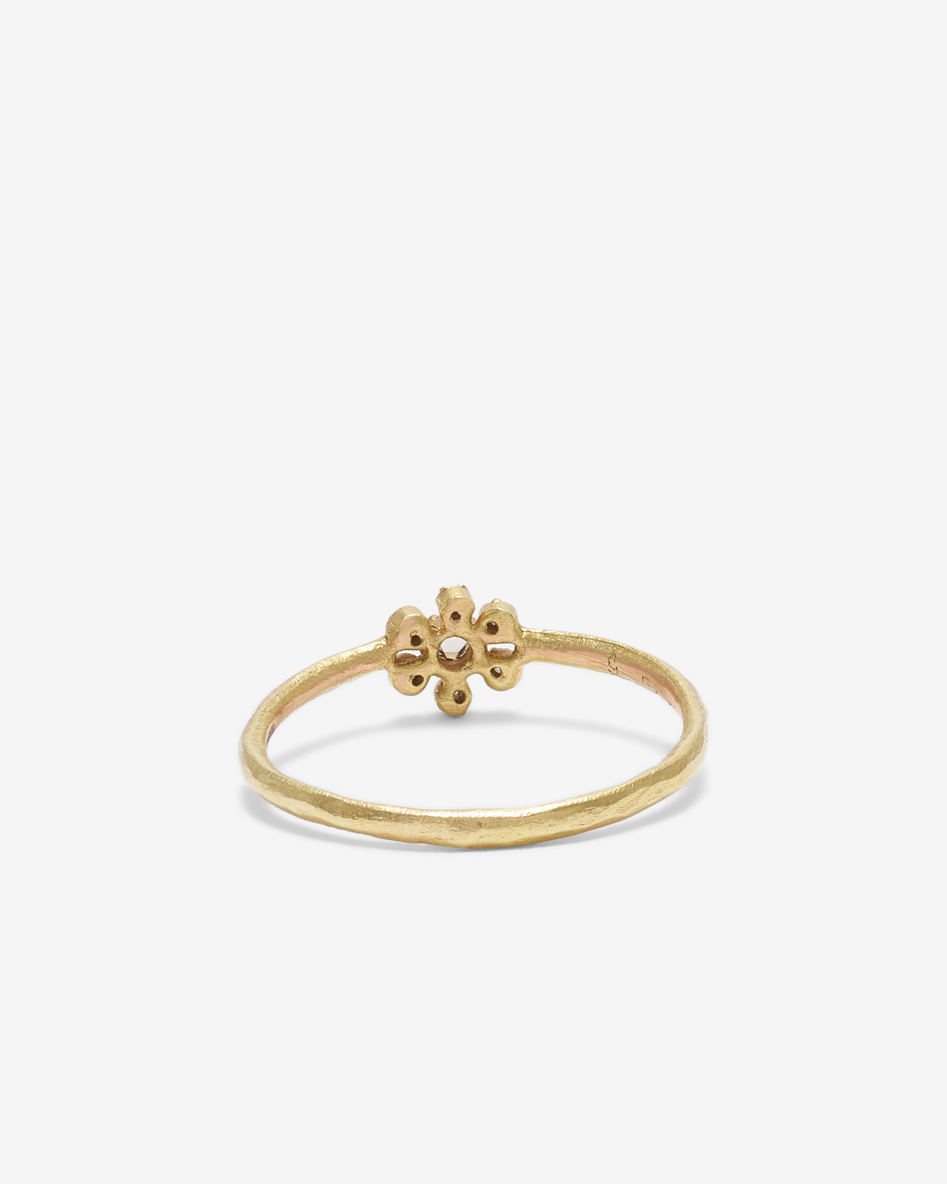 Noguchi Bijoux: Women's 7 Brown Diamond Ring (Yellow Gold) | DSML