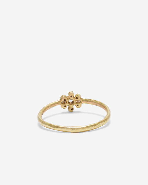 Noguchi Bijoux - Women's 7 Brown Diamond Ring - (Yellow Gold)