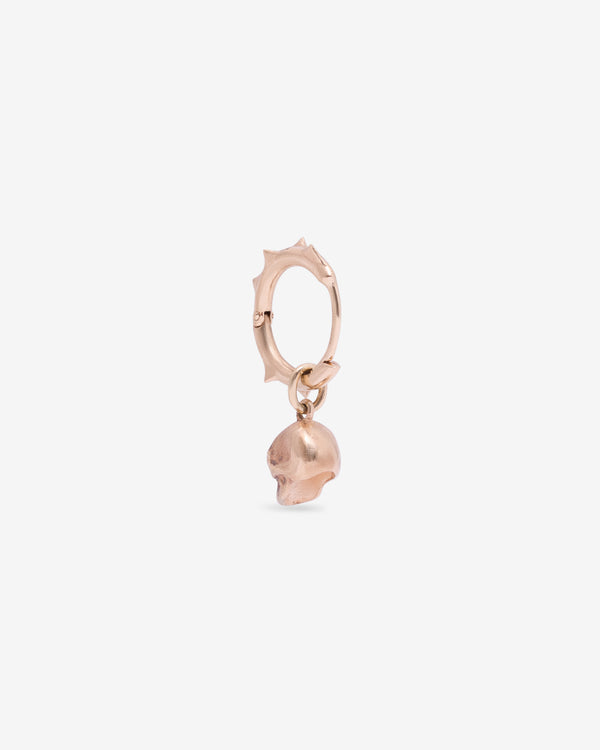 Courtney Mc - Mori Skull Earring - (14K Yellow Gold)