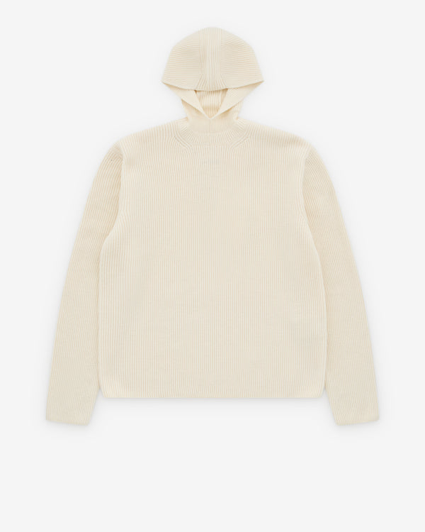 Jil Sander - Men's Moncler Wool Hoodie - (Cornsilk)