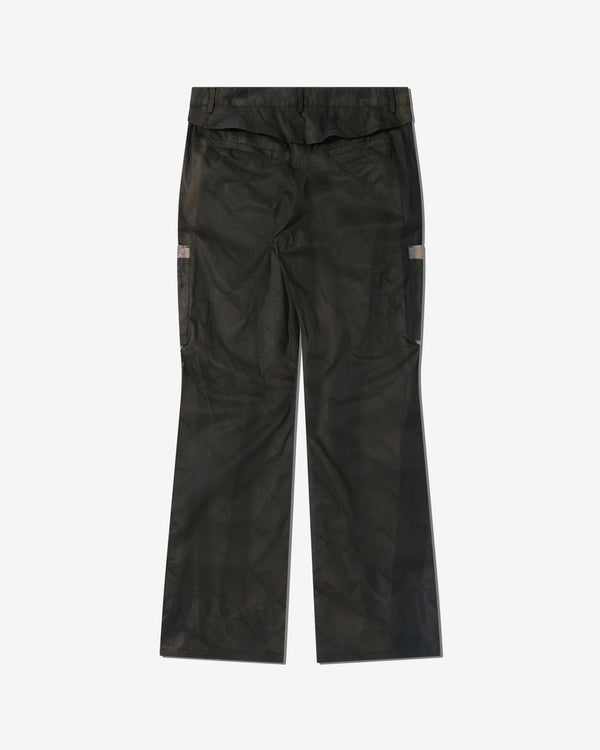 Jiyongkim - Men’s Sun-Bleached Draped Pocket Trouser - (Black)