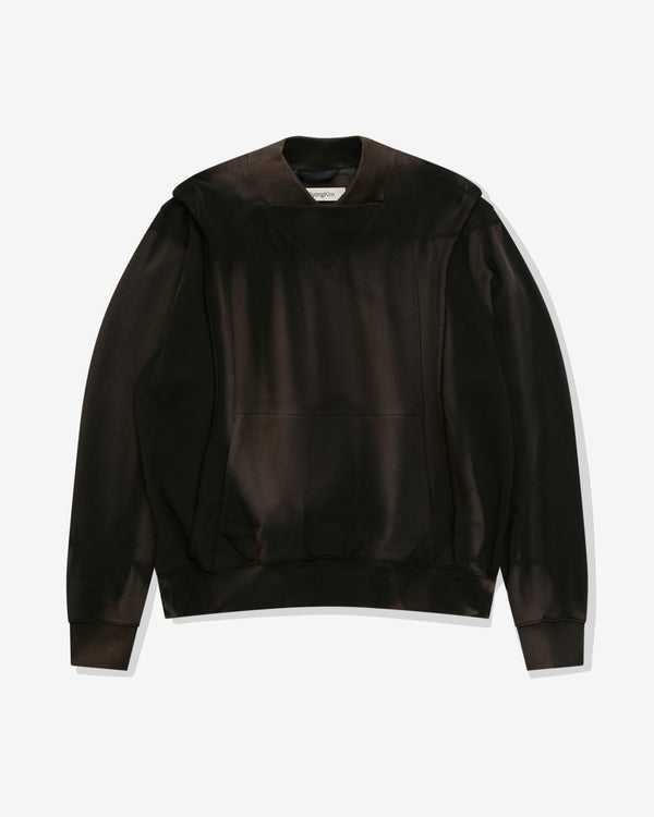 Jiyongkim - Men's Sun-Bleached Twisted Sweatshirt - (Black)