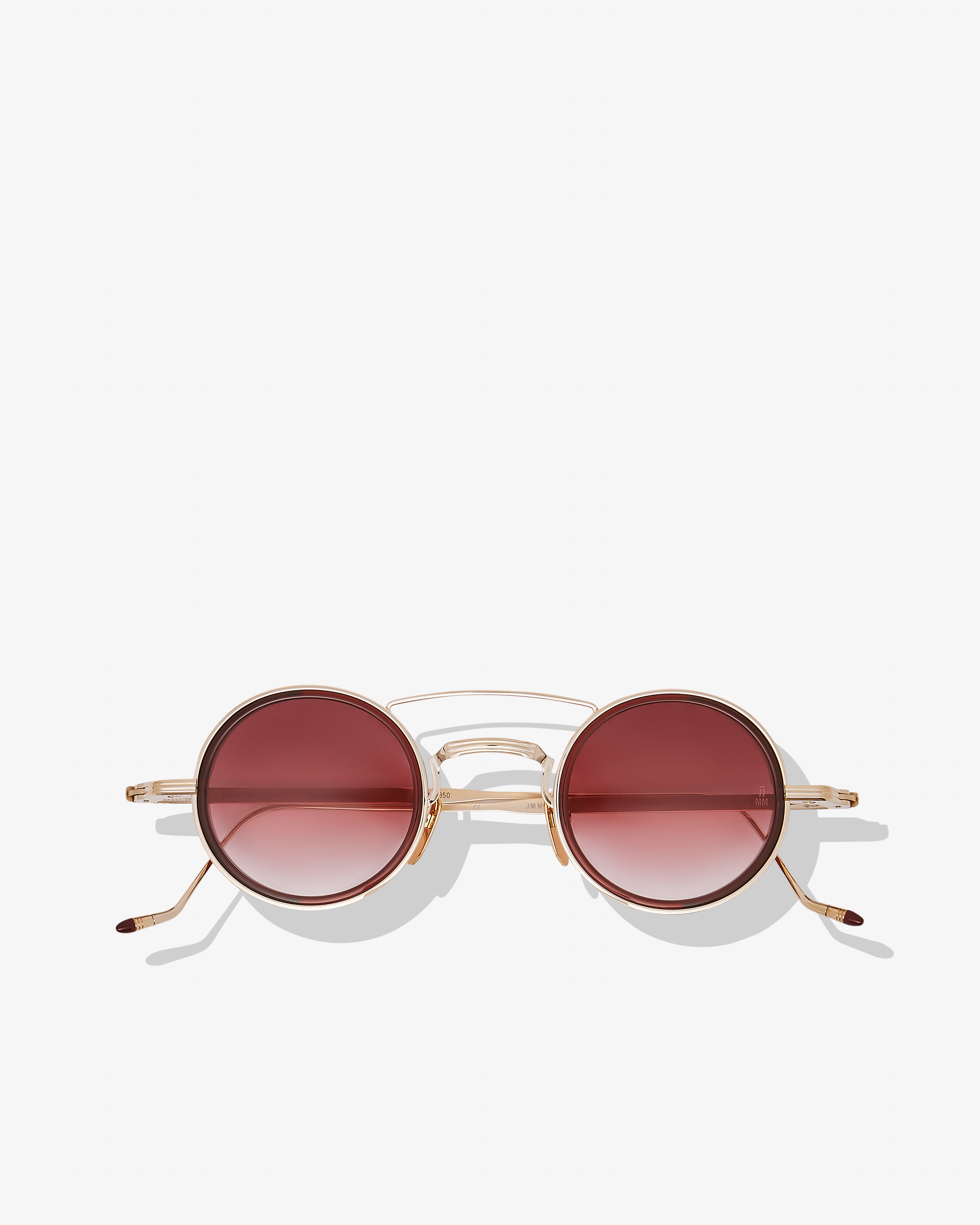 Jacques Marie Mage: Ringo Sunglasses (Burgundy) | Dover Street