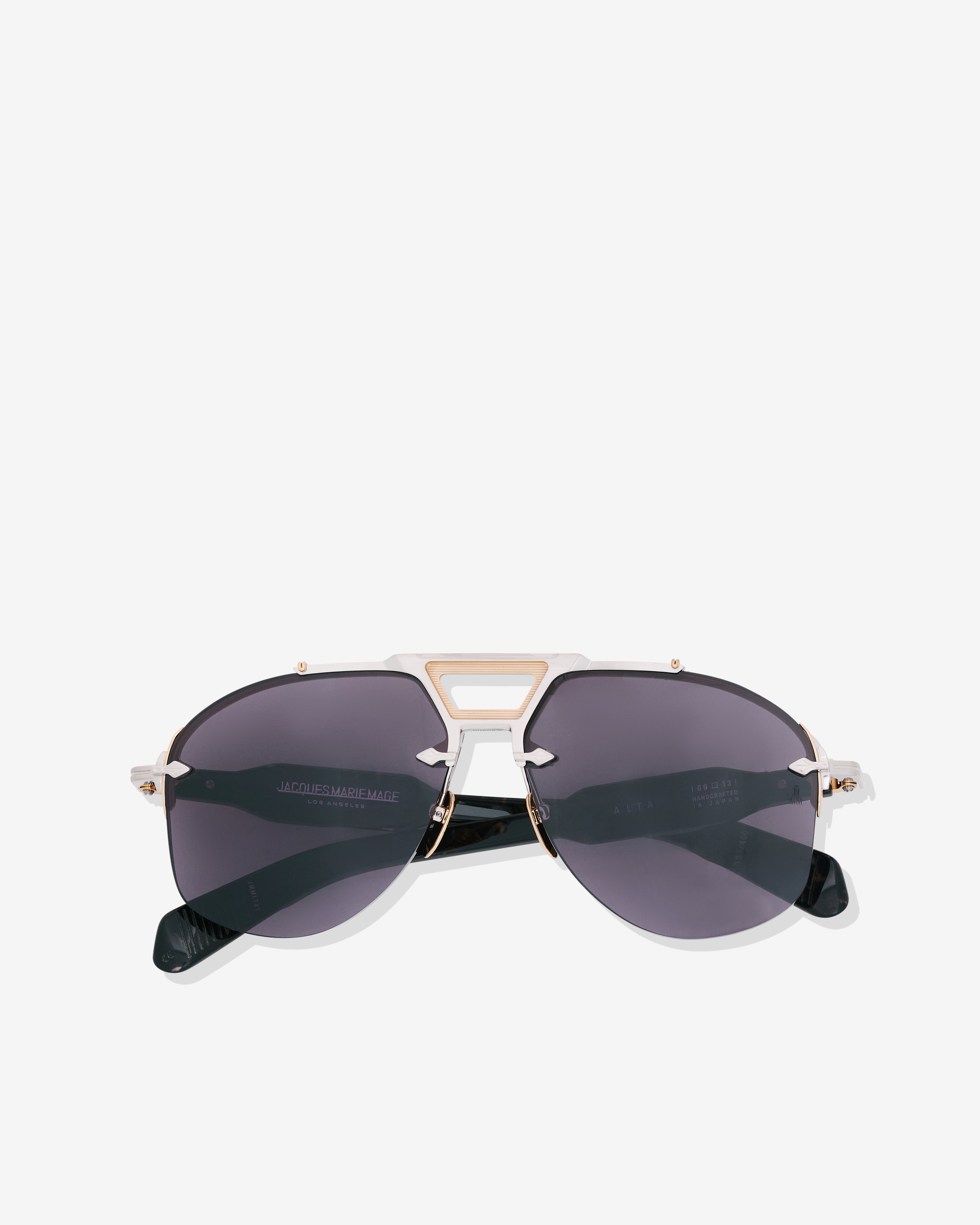 アルママタ Jacques Marie Mage Alta | Silver - Limited edition luxury aviator