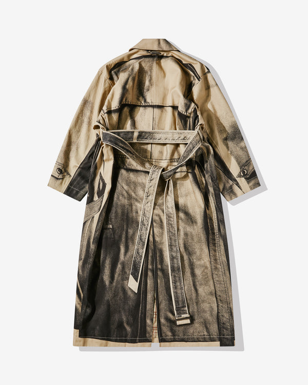 Jean Paul Gaultier - Women’s Trompe L'oeil Trench Coat - (Sand)