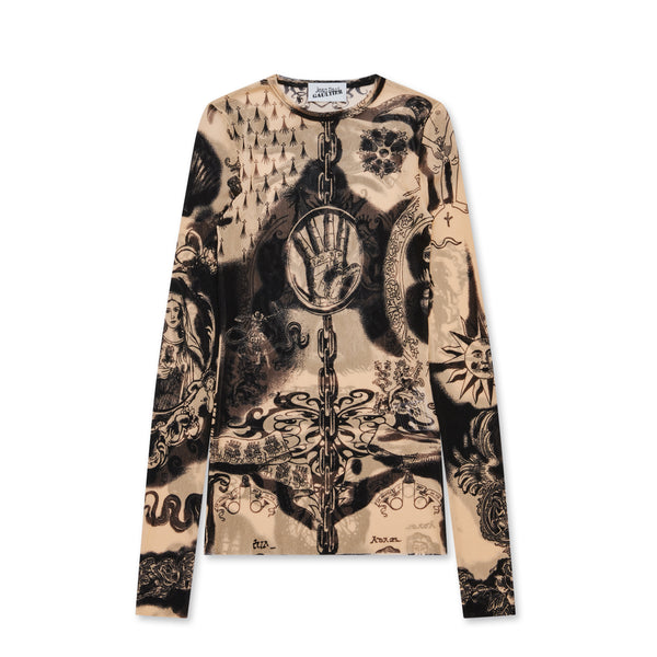 Jean Paul Gaultier - KNWLS Women's Trompe L'Oeil Tattoo Print