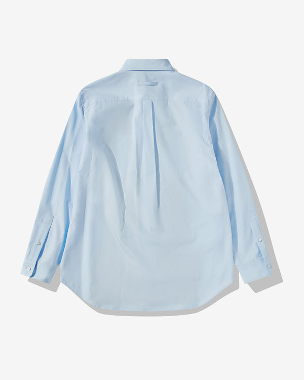 Jean Paul Gaultier - Women’s Printed Poplin Shirt - (Baby Blue)