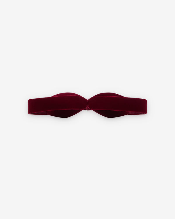 Jean Paul Gaultier - Women's Bow Bra - (Burgundy)