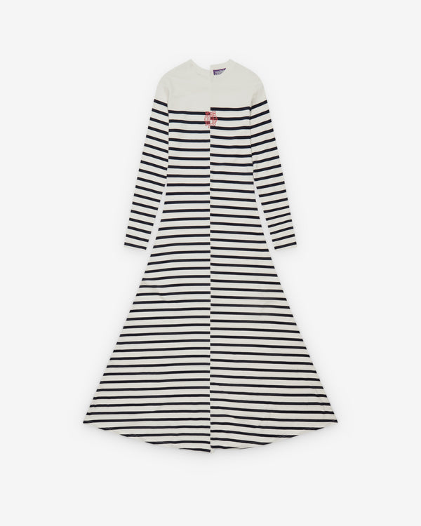 Jean Paul Gaultier - Women's Stretch Asymmetric Dress - (Black/White)