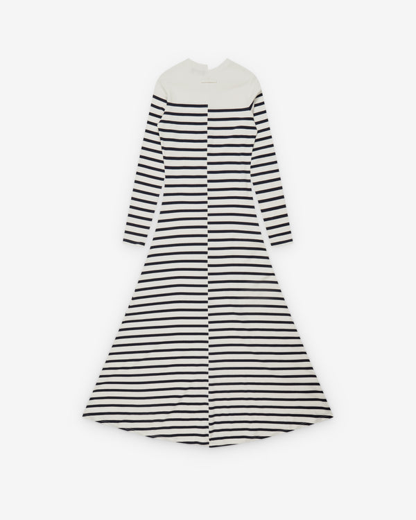 Jean Paul Gaultier - Women's Stretch Asymmetric Dress - (Black/White)