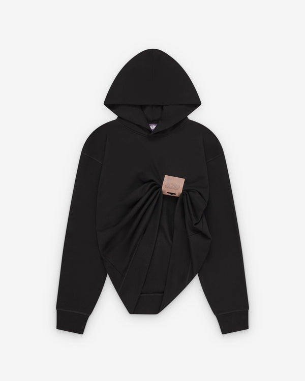 Jean Paul Gaultier - Women's Cotton Fleece Hoodie - (Black)