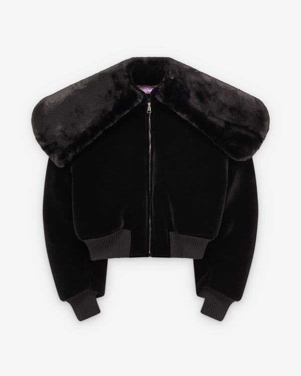 Jean Paul Gaultier - Women's Fur Bomber - (Black)