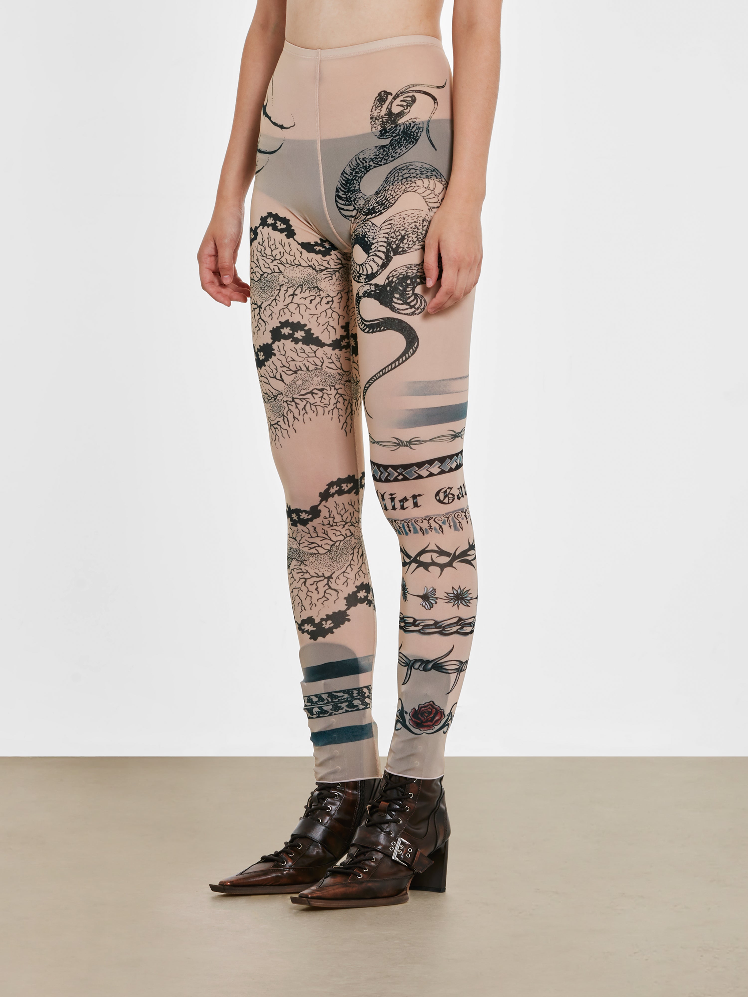 Stop And Stare Cherry Blossom Tights In Stock At UK Tights