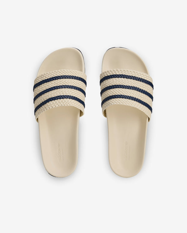 Adidas - Wales Bonner Men’s Adilette Slide - (White/Navy)