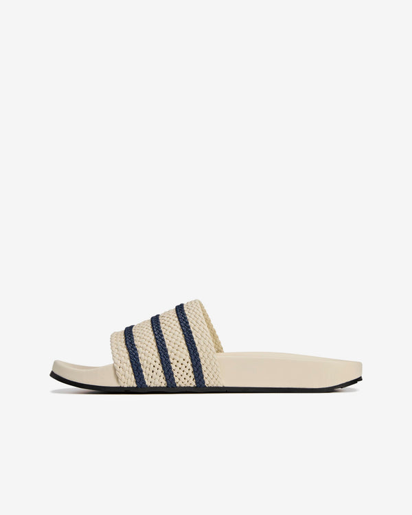 Adidas - Wales Bonner Men’s Adilette Slide - (White/Navy)