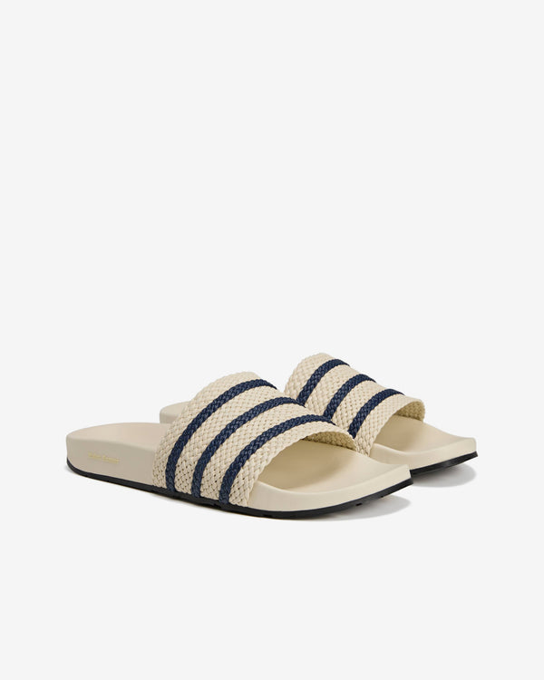 Adidas - Wales Bonner Men’s Adilette Slide - (White/Navy)