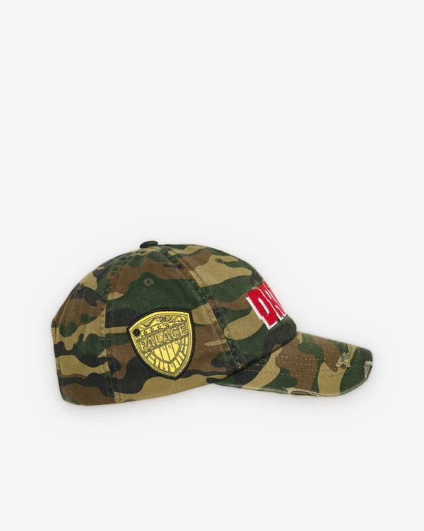 Palace - Men's Judge Dredd 6-Panel - (Woodland Camo)