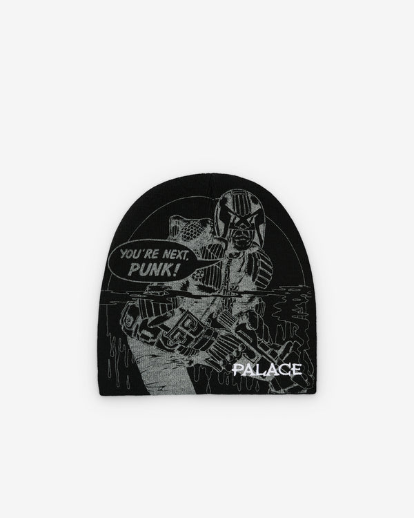 Palace - Men's Judge Dredd Nein Cuff Beanie - (Black)