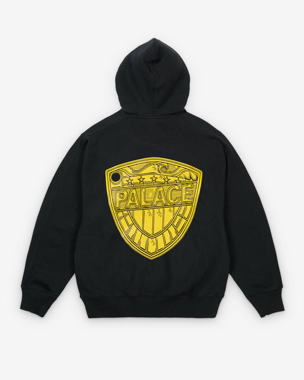 Palace - Men's Judge Dredd Shield Hood - (Black)
