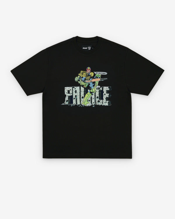 Palace - Men's Judge Dredd T-Shirt - (Black)