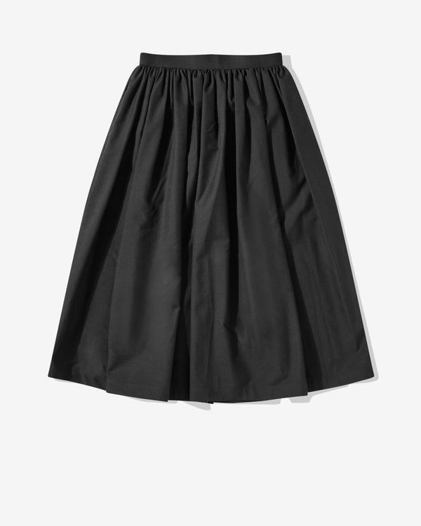Junya Watanabe - Women’s Wool Mid Length Skirt - (Black)