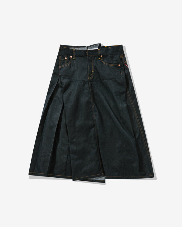 Junya Watanabe - Women's Levis Pleated Skirt - (Indigo)