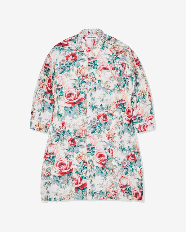 Junya Watanabe - Women's Floral Skirt Dress - (Off-White/Pink)