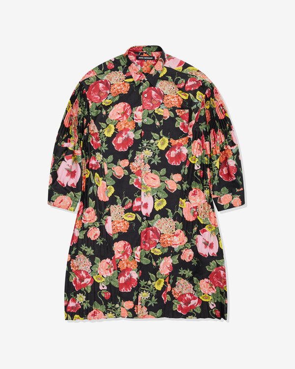 Junya Watanabe - Women's Floral Skirt Dress - (Black/Pink)