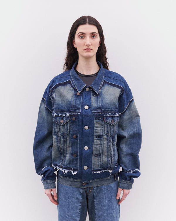 Junya Watanabe - Levi's Women’s Oversized Denim Jacket - (Indigo)
