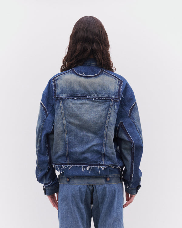 Junya Watanabe - Levi's Women’s Oversized Denim Jacket - (Indigo)