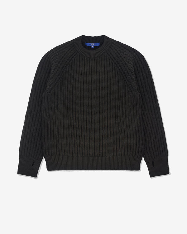 Junya Watanabe Man - Men’s Heavy Rib Knit Sweater - (Black)