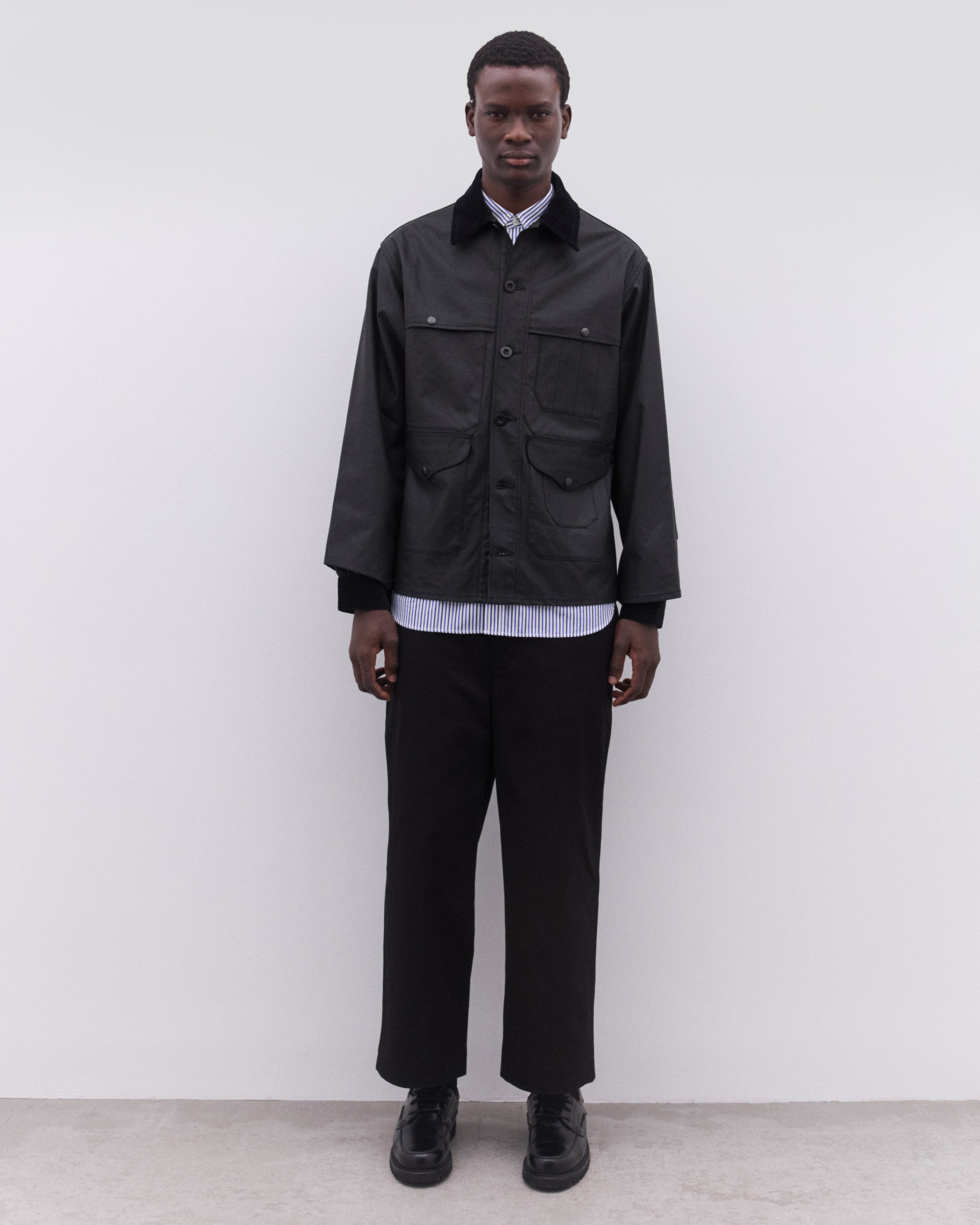 ぺ*ょ様 JUNYA WATANABE ジャケット ブラック supreme junya watanabe CDG Black work Jacket size Large | eBay