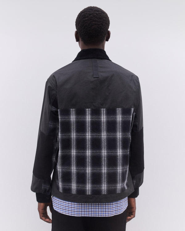 Junya Watanabe Man - Men’s Filson Check Panel Jacket - (Black)