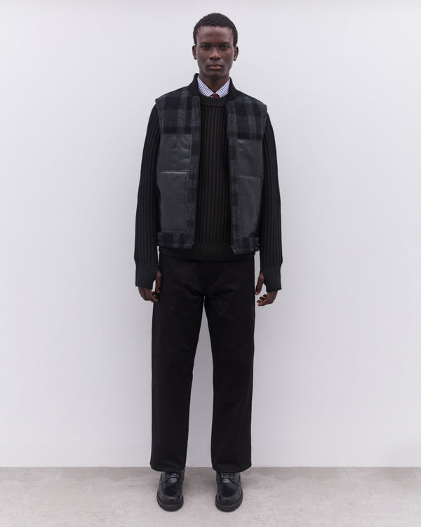 Junya Watanabe Man - Men’s Filson Vest - (Grey/Black)