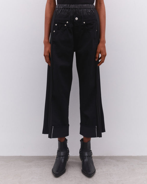 Junya Watanabe - Women’s Levis Hybrid Pleated Jeans - (Black)