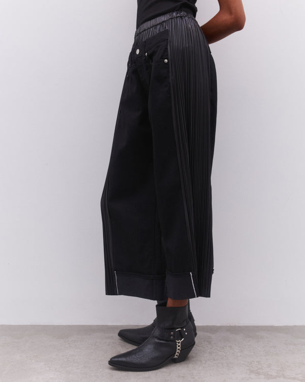 Junya Watanabe - Women’s Levis Hybrid Pleated Jeans - (Black)