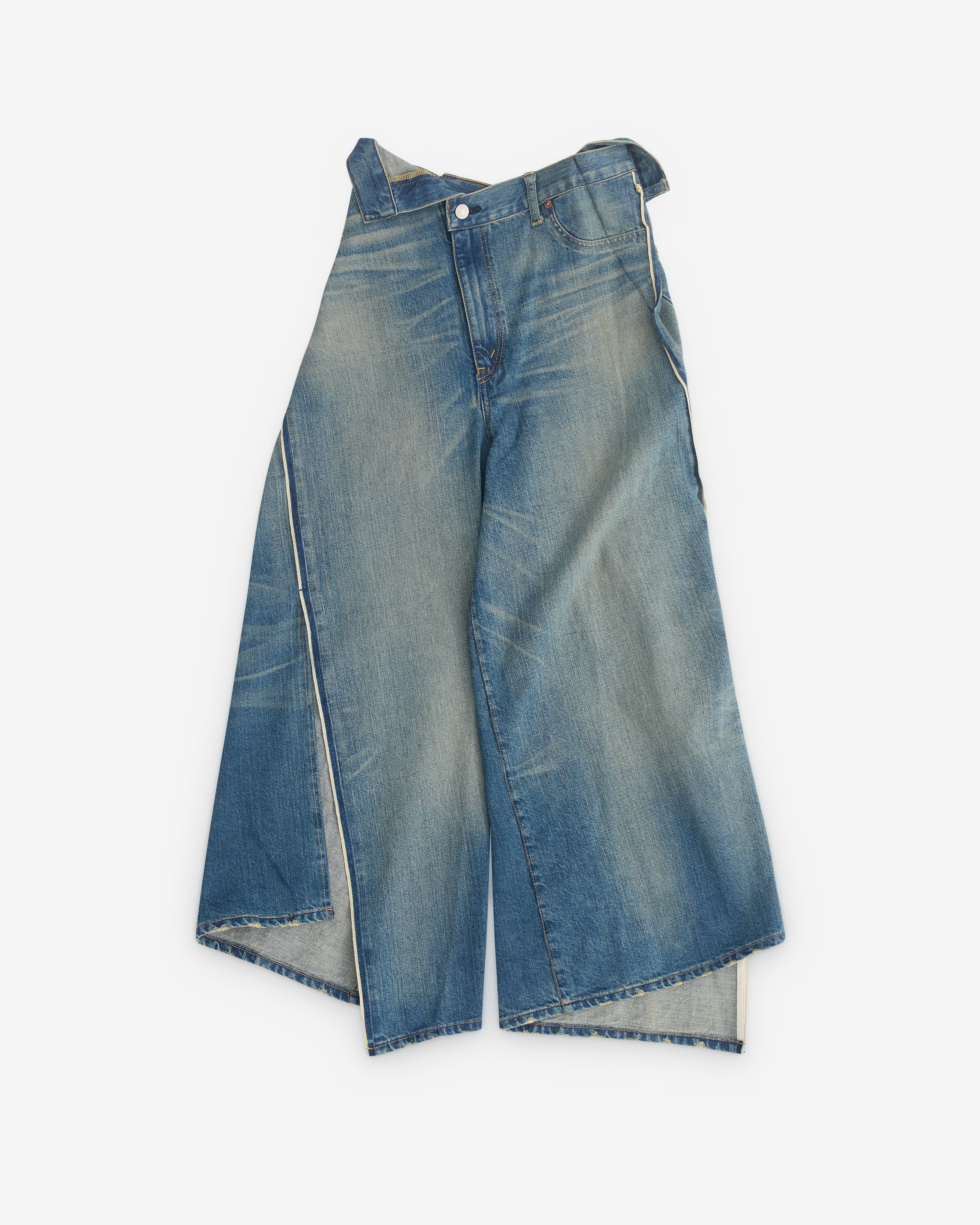 Junya Watanabe: Women's Levi's Asymmetric Wide Leg Jeans