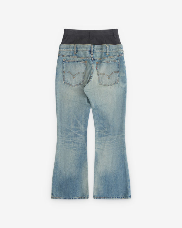 Junya Watanabe - Women’s Double Waistband Jeans - (Stone Wash)