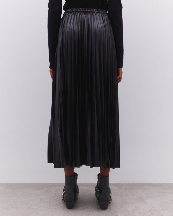 Junya Watanabe - Women’s Pleated Skirt - (Black)
