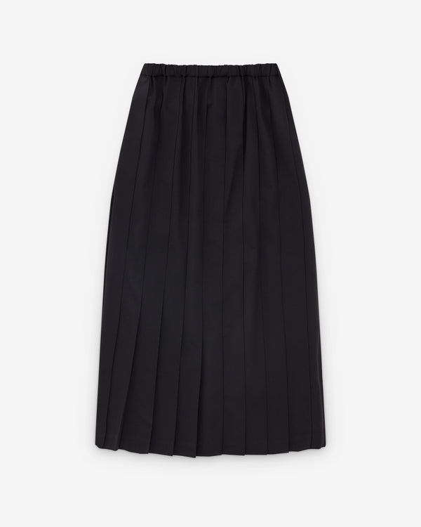 Junya Watanabe - Women’s Pleated Skirt - (Black)