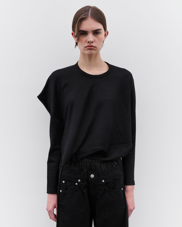 Junya Watanabe - Women’s Angular Long Sleeve T-Shirt - (Black)