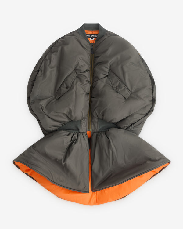 Junya Watanabe - Women’s Sleeveless Bomber Jacket - (Khaki)