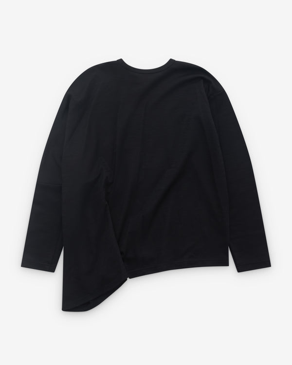 Junya Watanabe - Women’s Asymmetric T-Shirt - (Black)