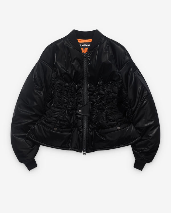 Junya Watanabe - Women’s Corseted Bomber Jacket - (Black)