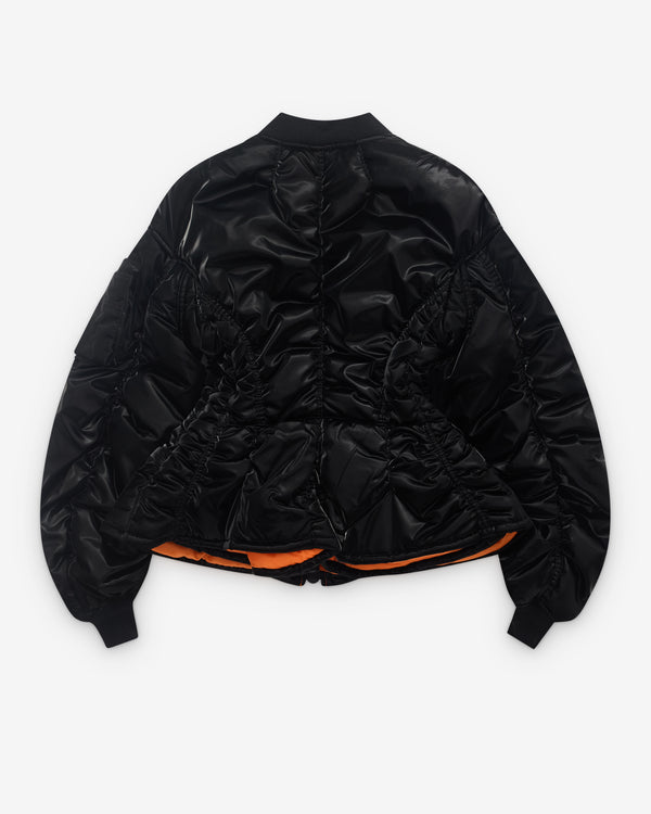Junya Watanabe - Women’s Corseted Bomber Jacket - (Black)
