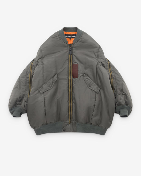 Junya Watanabe - Women’s Oversized Bomber Jacket - (Khaki)