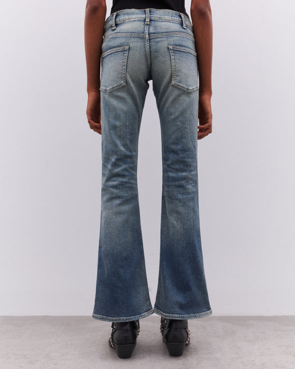 Junya Watanabe - Women’s Flared Jeans - (Stone Wash)
