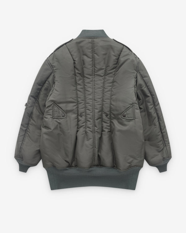 Junya Watanabe - Women’s Long Line Bomber Jacket - (Khakk)